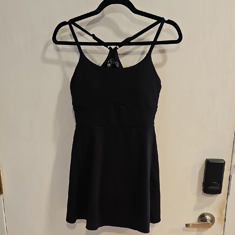 Z By Zella Black Athletic Dress With Shorts S NWOT - Picture 3 of 9